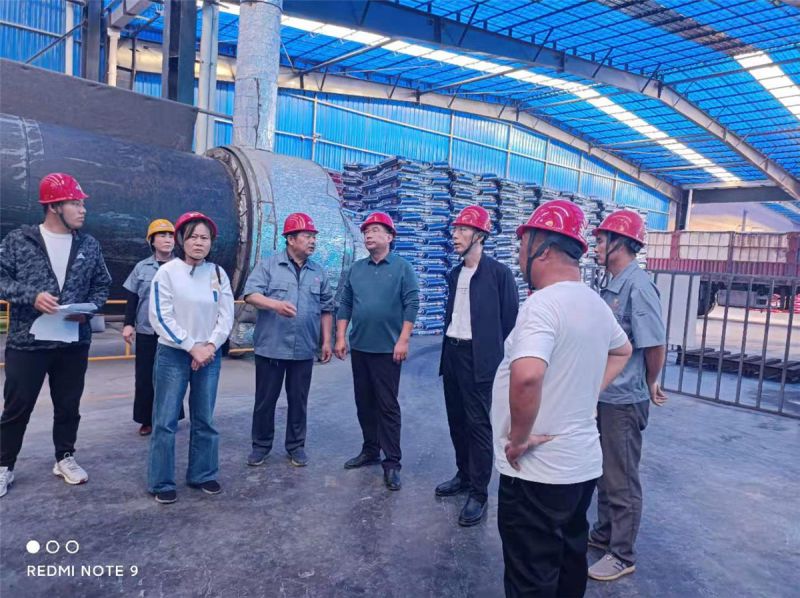 省市領(lǐng)導來(lái)廠(chǎng)視察安全